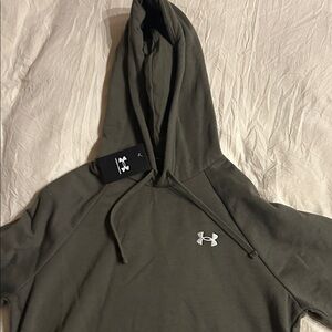 Under Armour Forest Green hooded sweatshirt